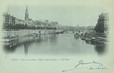 / CPA FRANCE 69 "Lyon, vue sur la Saône, l'église Saint Georges"