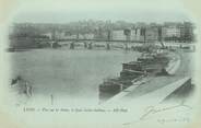 69 RhÔne / CPA FRANCE 69 "Lyon, vue sur la Saône, le quai Saint Antoine"