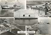 44 Loire Atlantique / CPSM FRANCE 44 "Saint Nazaire, le bac Saint Christophe "