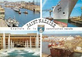 44 Loire Atlantique / CPSM FRANCE 44 "Saint Nazaire, capitale de la construction Navale" / ISRAEL