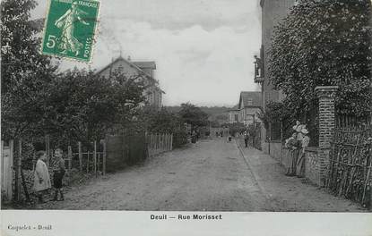 / CPA FRANCE 95 "Deuil, rue Morisset"