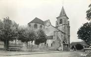 95 Val D'oise / CPA FRANCE 95 "Domont, l'église"