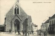 77 Seine Et Marne CPA FRANCE 77 "Boissy le Chatel, place de l'Eglise"