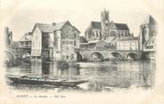 77 Seine Et Marne / CPA FRANCE 77 " Moret,  le moulin "