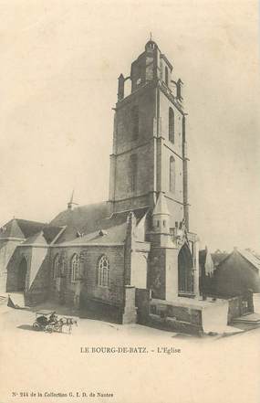 / CPA FRANCE 44 "Le Bourg de Batz, l'église"