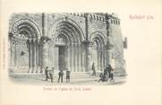 17 Charente Maritime / CPA FRANCE 17 "Rochefort, portail de l'église de Pont Labbé"