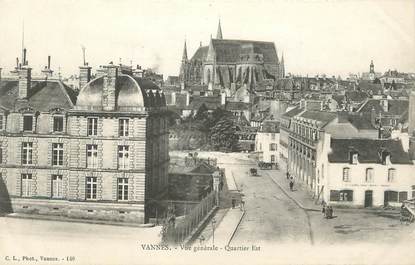 / CPA FRANCE 56 "Vannes, vue générale quartier Est"