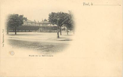 / CPA FRANCE 54 "Toul, place de la république"