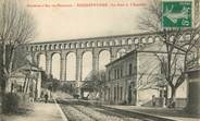 13 Bouch Du Rhone / CPA FRANCE 13 "Roquefavour, la gare et l'Aqueduc"