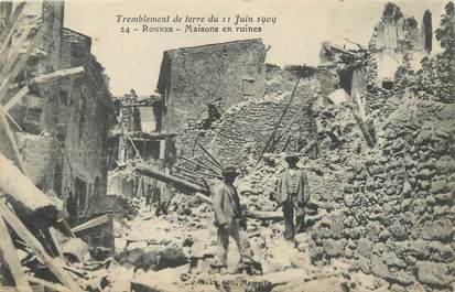 / CPA FRANCE 13 "Rognes, maisons en ruines"