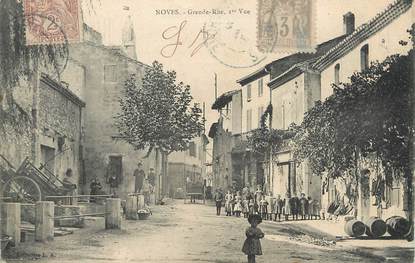 / CPA FRANCE 13 "Noves, grande rue "