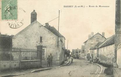 CPA FRANCE 77 "Barbey, rte de Montereau"