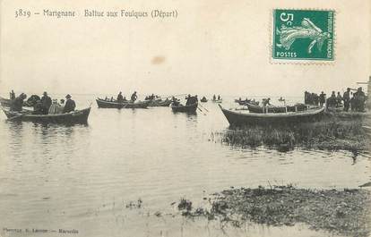 / CPA FRANCE 13 "Marignane, battue aux Foulques"