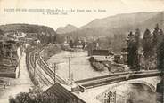 65 Haute PyrÉnÉe / CPA FRANCE 65 "Saint Pé de Bigorre, le pont sur le Gave et l'usine Prat"