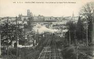 16 Charente / CPA FRANCE 16 "Angoulême, vue prise sur la ligne Paris Bordeaux"