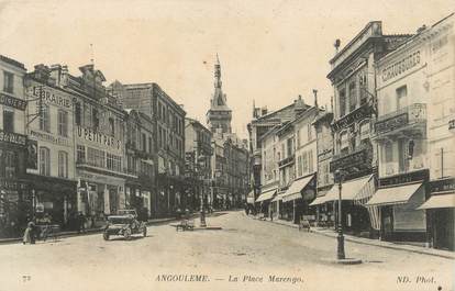 / CPA FRANCE 16 "Angoulême, la place Marengo"