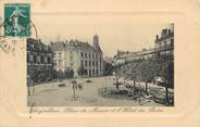 16 Charente / CPA FRANCE 16 "Angoulême, place du murier et l'hôtel des postes"