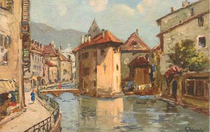 / CPA FRANCE 74 "Annecy, le Thioux"