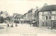 95 Val D'oise / CPA FRANCE 95 "Argenteuil, place de l'église"