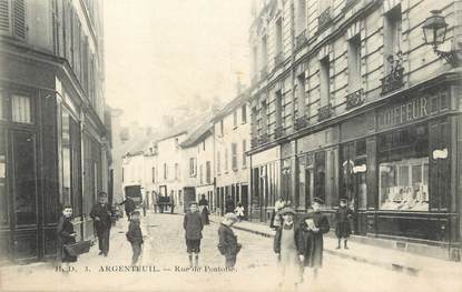 / CPA FRANCE 95 "Argenteuil, rue de Pontoise"