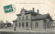 95 Val D'oise / CPA FRANCE 95 "Argenteuil, la gare de Ceinture"