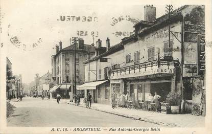 / CPA FRANCE 95 "Argenteuil, rue Antonin Georges Belin"