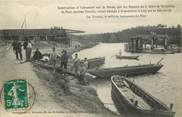 77 Seine Et Marne CPA FRANCE 77 "Changis, construction et lancement du pont"