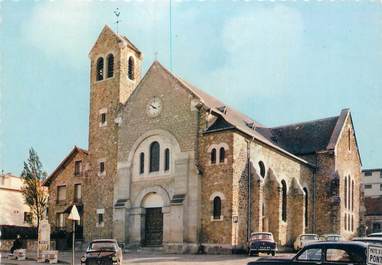 / CPSM FRANCE 95 "Franconville, l'église"