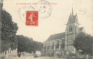 77 Seine Et Marne CPA FRANCE 77 "La Chapelle sur Crécy, L'Eglise et la mairie"