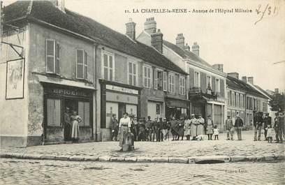 CPA FRANCE 77 "La Chapelle la Reine, annexe de l'Hopital militaire"