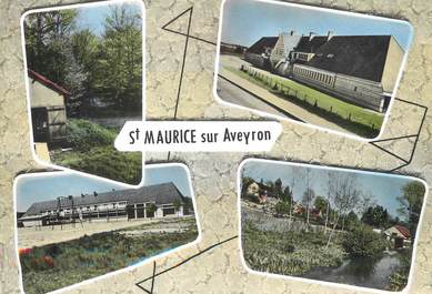 / CPSM FRANCE 45 "Saint Maurice Sur Aveyron "