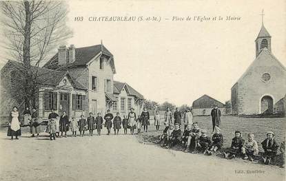 CPA FRANCE 77 "Chateaubleau"