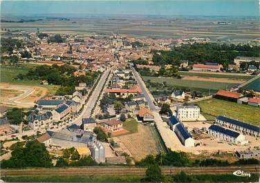 / CPSM FRANCE 45 "Puiseaux, vue générale aérienne"