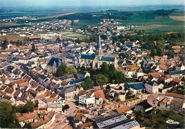 / CPSM FRANCE 45 "Puiseaux, vue générale  aérienne"