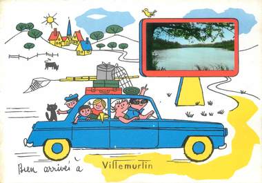 / CPSM FRANCE 45 "Villemurlin"