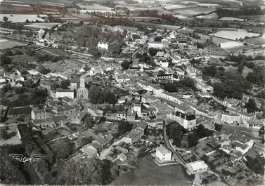 / CPSM FRANCE 49 "Montfaucon sur Moine, vue générale"