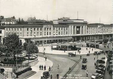 CPSM SUISSE "Genève, la gare de Cornavin"