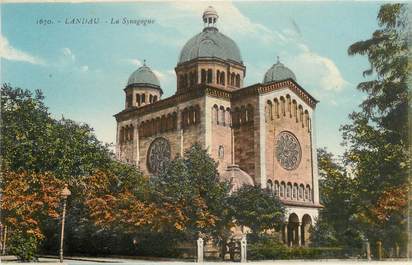 CPA ALLEMAGNE "Landau, la Synagogue"
