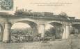 / CPA FRANCE 33 "Accident du 24 septembre 1905 sur le viaduc Langon Saint Macaire"