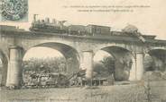 33 Gironde / CPA FRANCE 33 "Accident du 24 septembre 1905 sur le viaduc Langon Saint Macaire"