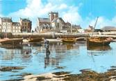 50 Manche / CPSM FRANCE 50 "Barfleur, le port à marée basse"