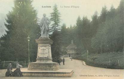 / CPA FRANCE 31 "Luchon, la statue d'Etigny"