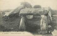 56 Morbihan / CPA FRANCE 56 "Carnac, Dolmen de Kermario"