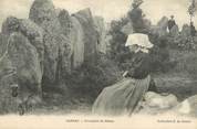 56 Morbihan / CPA FRANCE 56 "Carnac, cromlech du Ménec"