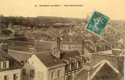 / CPA FRANCE 76 "Gournay en Bray, vue panoramique"