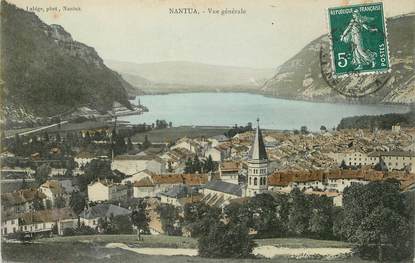 / CPA FRANCE 01 "Nantua, vue générale "