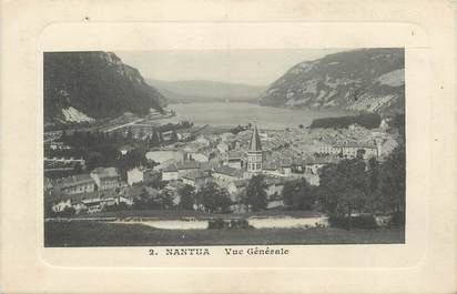 / CPA FRANCE 01 "Nantua,  vue générale"