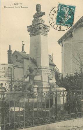 / CPA FRANCE 28 "Dreux, monument Louis Terrier"