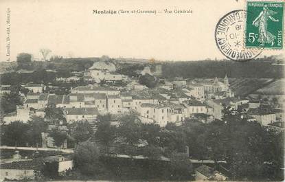 / CPA FRANCE 82 "Montaigu, vue générale"