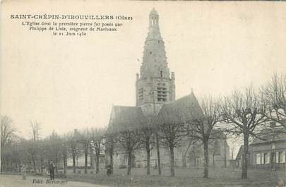 / CPA FRANCE 60 "Saint Crépin d'Ibouvillers, l'église"